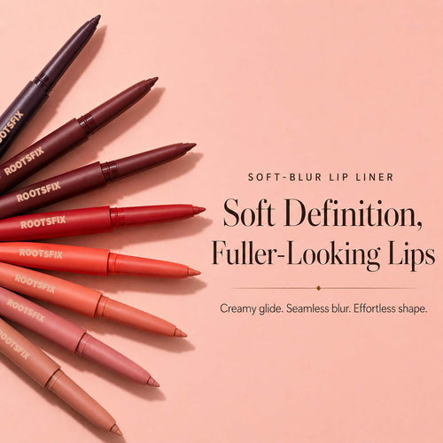 👄RootsFix 2-in-1 Matte Lip Crayon Lipstick & Liner