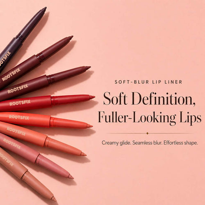 👄RootsFix 2-in-1 Matte Lip Crayon Lipstick & Liner