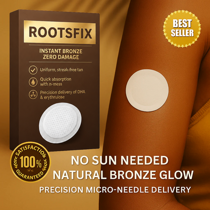 ⛱️RootsFix TANNING PATCH - Natural Tan. No Sun. No Streaks