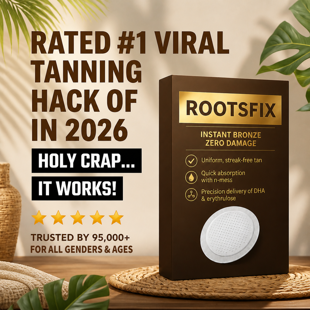⛱️RootsFix TANNING PATCH - Natural Tan. No Sun. No Streaks