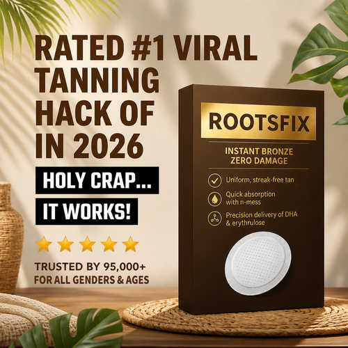 ⛱️RootsFix TANNING PATCH - Natural Tan. No Sun. No Streaks